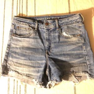 American eagle jean shorts